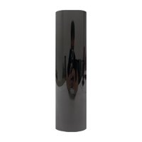 Magideal - Puff Transferencia De Calor Vinilo Letras Película Calcomanía Auto Espejo Plantillas Pvc Hecho A Mano Para Coche Cuerpo Fiesta Suministros Portátil , Negro