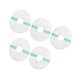 thumbnail image 1 of Parches adhesivos para ducha de 5 piezas, protectores de cinta Cgm impermeables, Parche de cubierta de transparente Flexible de larga duración Oval, 1 of 5
