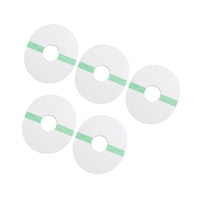 Magideal - Parches Adhesivos Para Ducha De 5 Piezas, Protectores De Cinta Cgm Impermeables, Parche De Cubierta De Transparente Flexible De Larga Duración Oval