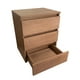 thumbnail image 1 of Velador Dormitorio Calvari 3 Cajones Madera, 1 of 3