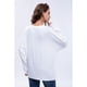 thumbnail image 3 of Blusa Polera Mujer Algodon Manga Larga Oversize Diseños 3306, 3 of 3
