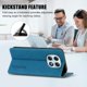 thumbnail image 3 of Funda Billetera para Xiaomi Poco M8 5G Imán y Resistente Azul, 3 of 6