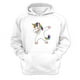 thumbnail image 2 of Polerón Canguro Unicornio Blanco Talla Xs Unisex, 2 of 2