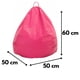 thumbnail image 3 of Pouf Pera Infantil Rosada Eco Cuero 60x50x50 cm, 3 of 3