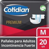 Pañales De Adulto Premium M 20 Un Cotidian