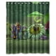 thumbnail image 1 of Cortina de ducha con escena de Bug's Life, juego de cortina de baño con ganchos, tamaño 60 x 72 pulgadas, 1 of 3