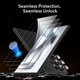 thumbnail image 2 of Protector de Pantalla ESR Samsung Galaxy S24 Ultra Paquete 3+1, 2 of 9