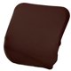 thumbnail image 5 of Funda Para Asiento De Silla Spandex Cuerpo Dividido Elástico Lavable Para Comedor Marrón, 5 of 5