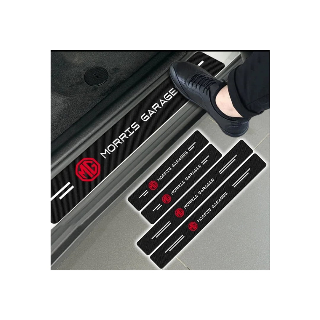 Mundo Accesorios - Cubre Zócalos Adhesivos Para Autos Y Camionetas Universal Mg