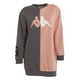 thumbnail image 1 of Poleron De Mujer Kappa Oversize Split Gris Naranjo, 1 of 5
