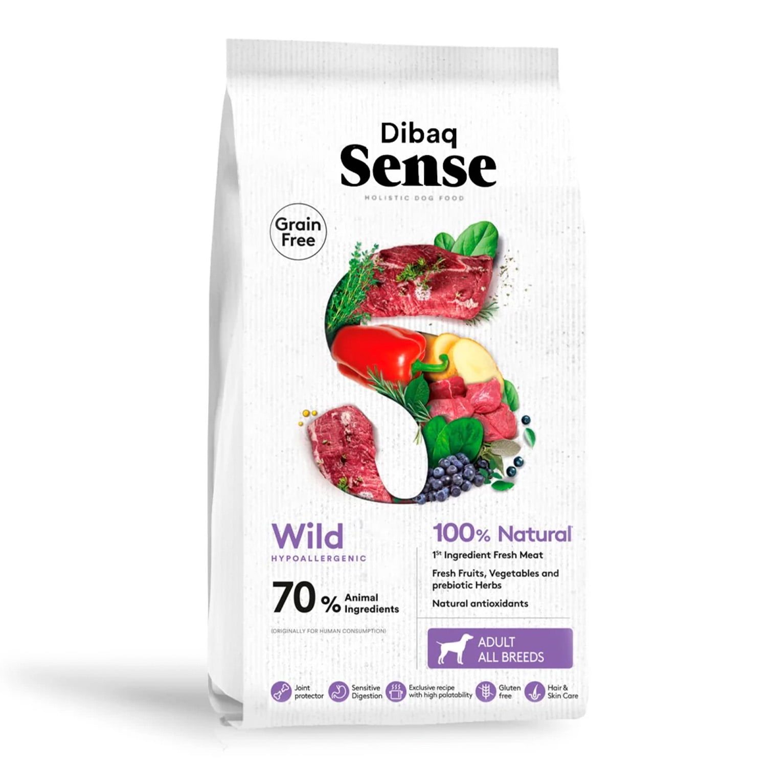 ALIMENTO PERRO ADULTO JABALI & CIERVO 10 KG SENSE