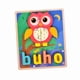 thumbnail image 1 of Puzzle Encaje Madera Letra Dibujo Rompecabeza Didactico Niño, 1 of 3