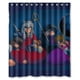 thumbnail image 1 of Cortina de ducha con personajes de Inuyasha, juego de cortina de baño con ganchos, tamaño 60 x 72 pulgadas, 1 of 3