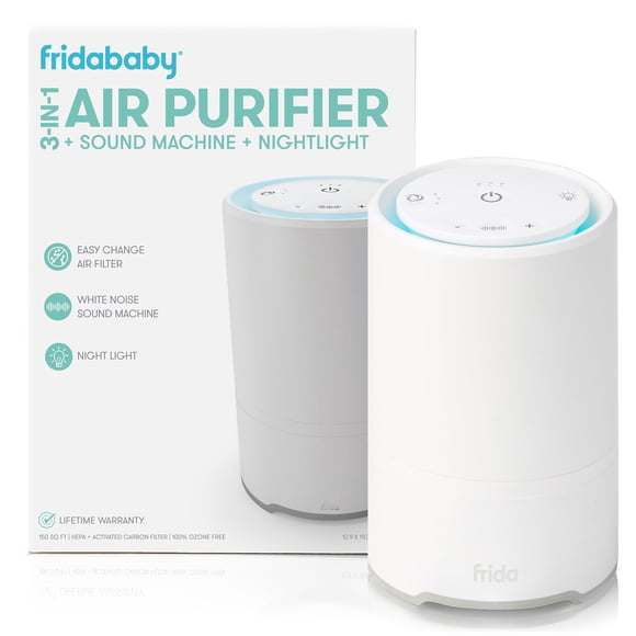 Purificador de aire Sound Machine Nightlight 3 en 1 Fridababy