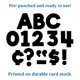 thumbnail image 5 of Letras recortadas Carson Dellosa, 219 piezas, negras, 4 pulgadas, 5 of 7