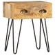 thumbnail image 1 of Mesa decorativa VidaXL de Cabinet con cajones de almacenamiento de madera maciza, 1 of 8
