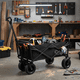 thumbnail image 2 of Carro para Compras Plegable Negro 90x58x58cm, 2 of 2