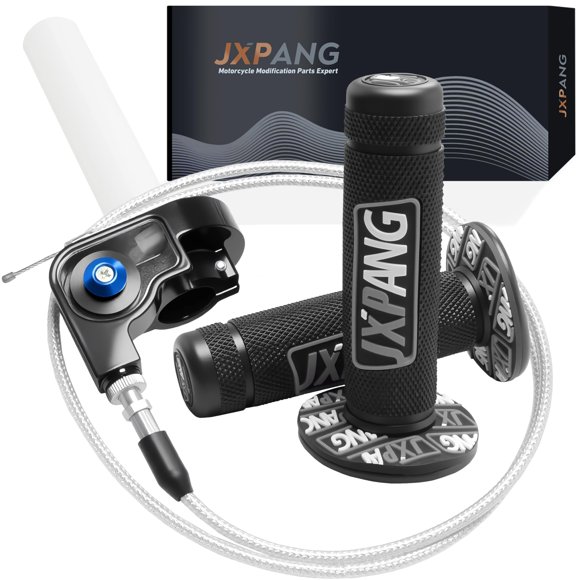 Manija de Acelerador JXPANG 22 mm 7/8" con Cable Negro