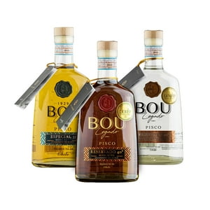 Bou - Pack Mix X3 Piscos Legado Variedad
