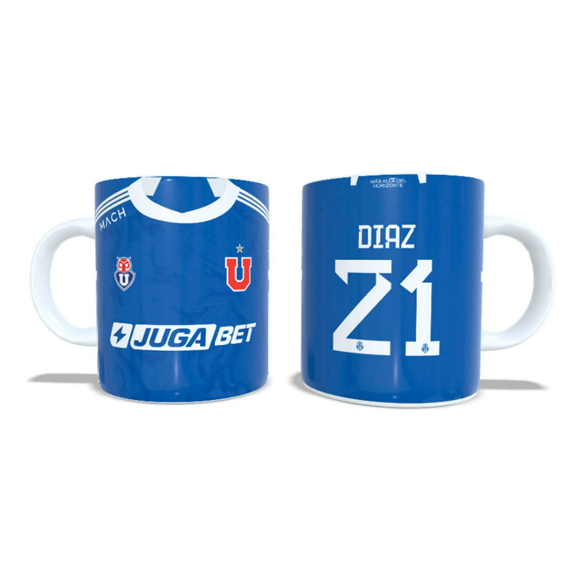 Arumistorechile - Tazon Taza + Porta Vaso U De Chile 2024 - Marcelo Díaz