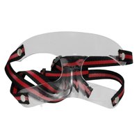 Magideal - Mascarilla Deportiva Protector Facial Gimnasio De Protección Ejercicio Baloncesto Máscara Guardia Nariz Protectores Faciales Para Niños Fútbol Lucha Ajuste De La Mitad 2