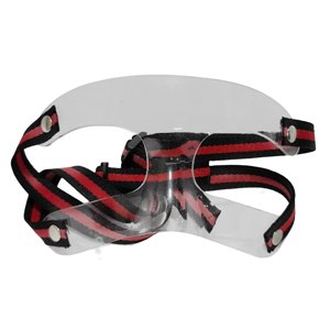 Magideal - Mascarilla Deportiva Protector Facial Gimnasio De Protección Ejercicio Baloncesto Máscara Guardia Nariz Protectores Faciales Para Niños Fútbol Lucha Ajuste De La Mitad 2