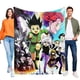 thumbnail image 1 of Hunter × Hunter anti-pilling, suave, ligera, esponjosa y acogedora de lujo para hogar y cocina – Perfecta para niños y adultos,80X100cm, 1 of 6