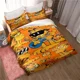 thumbnail image 2 of Cat 3D Orange Cat G-Garfield Cute Anime BeddingDuvet Cover Set 3D Print Comforter Cover for Boy Girl Bedding Sets Bedroom Decor, 2 of 5