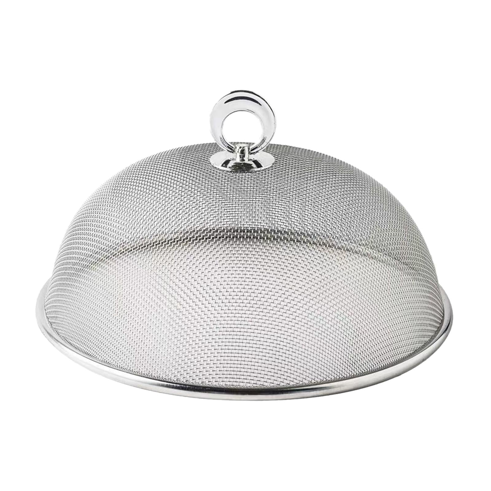 Bothyi - Cubiertas Para Alimentos Cubierta De Domo Para Alimentos Reutilizable De Acero Inoxidable Para Fiestas En El Hogar 30 Cm