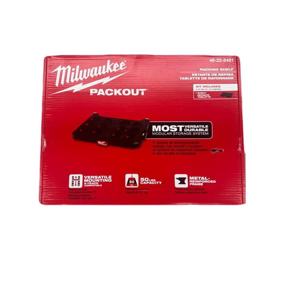 Estantería Milwaukee Electric PACKOUT 48-22-8481 negra
