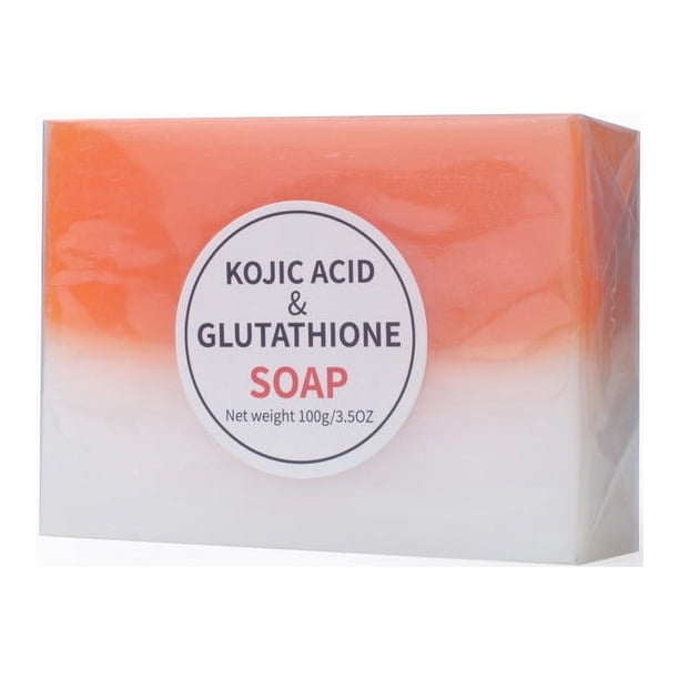 100g Glutathione & Kojic Acid Facial Cleansing Soap - Deep Cleansing, Blackhead & Acne Control, Moisturizing & Oil Balancing