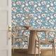 thumbnail image 3 of 1 Roll Of Large Flowers Printed Thickened Moisture-proof Wallpaper, Self-adhesive Waterproof, Removable Self-adhesive Residue-free Wallpaper, For Home Decoration Background Wallpaper, 47.2x15.8inches, 3 of 3