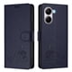 thumbnail image 1 of Funda tipo cartera FOXDOCK para Xiaomi Poco X7 Pro 5G con soporte, ranuras, RFID, diseño de gato, 1 of 5