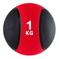 Linea Sport - Balón Medicinal 1Kg Con Rebote Para Entrenamiento Funcional