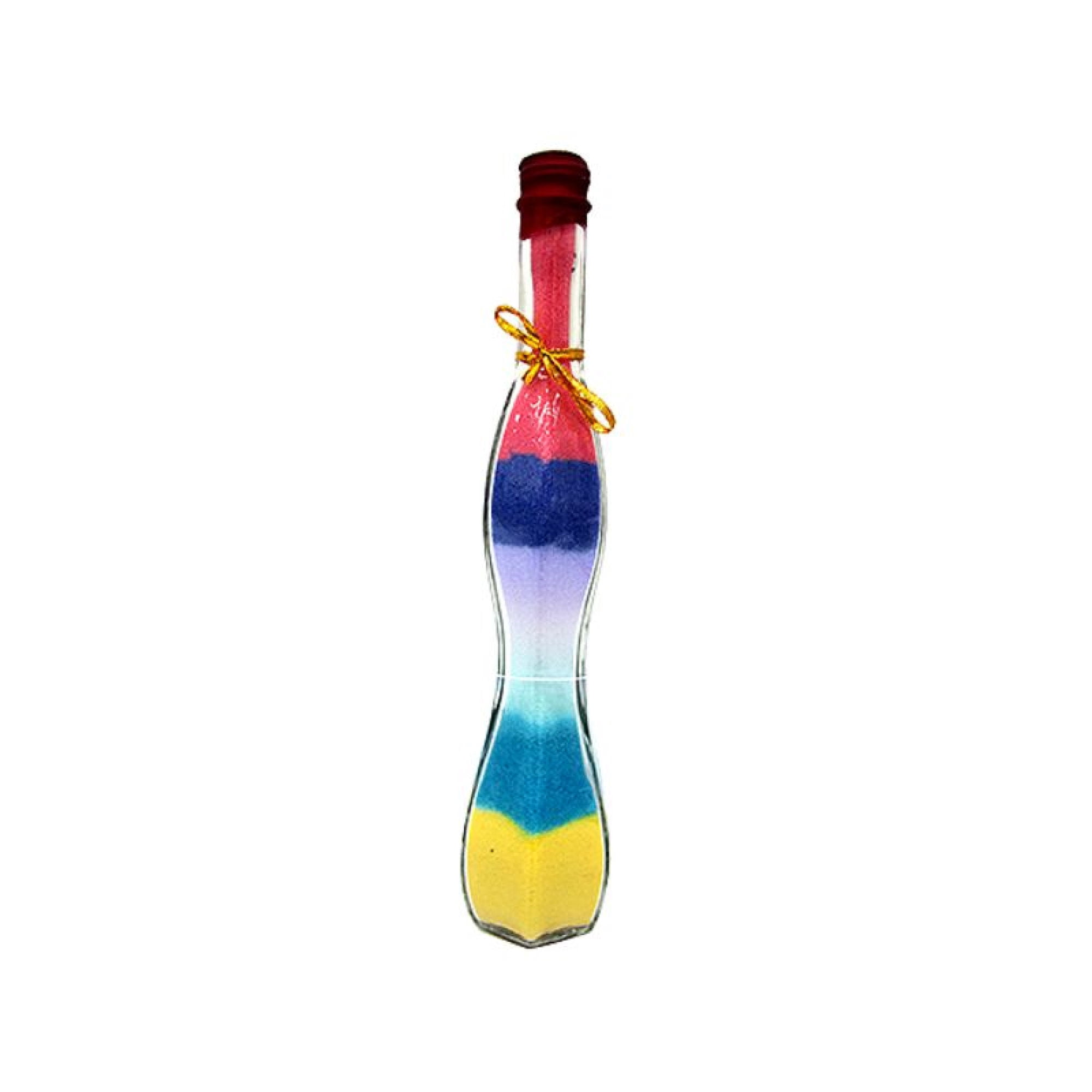 Decoración Hogar Botella Deco 29X4.5 Vidrio