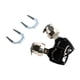 thumbnail image 3 of 2 cerraduras Tour Pack Pak, cerraduras Tour Pack para motocicleta, accesorio de hardware, cerradura profesional para caja de equipaje, cilindro de cer, 3 of 5
