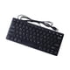thumbnail image 3 of Teclado con cable USB, pulsación silenciosa, práctico, pequeño, alta confiabilidad, moderno, 78 teclas, escritura cómoda para el hogar, portátil y Negro, 3 of 5