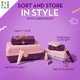 thumbnail image 4 of Organizador de maquillaje Caboodles On-The-Go Girl Purple Jelly, 4 of 5