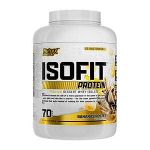 Nutrex Proteina Isofit Whey Protein Isolate 5 Lbs Banana