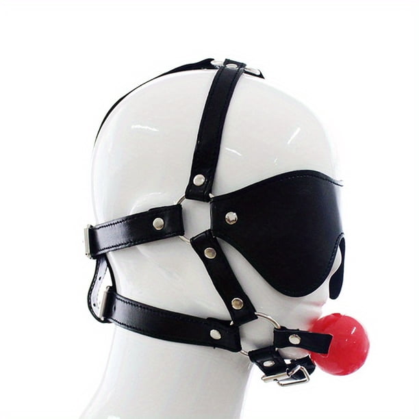 1pc BDSM Sex Toy Set - Blindfold, Gag, and Mouth Ball for Couples - Enhance Your Sexual Experience