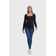 thumbnail image 4 of Polera Mujer Escote Cuadrado Negro - lll, 4 of 4
