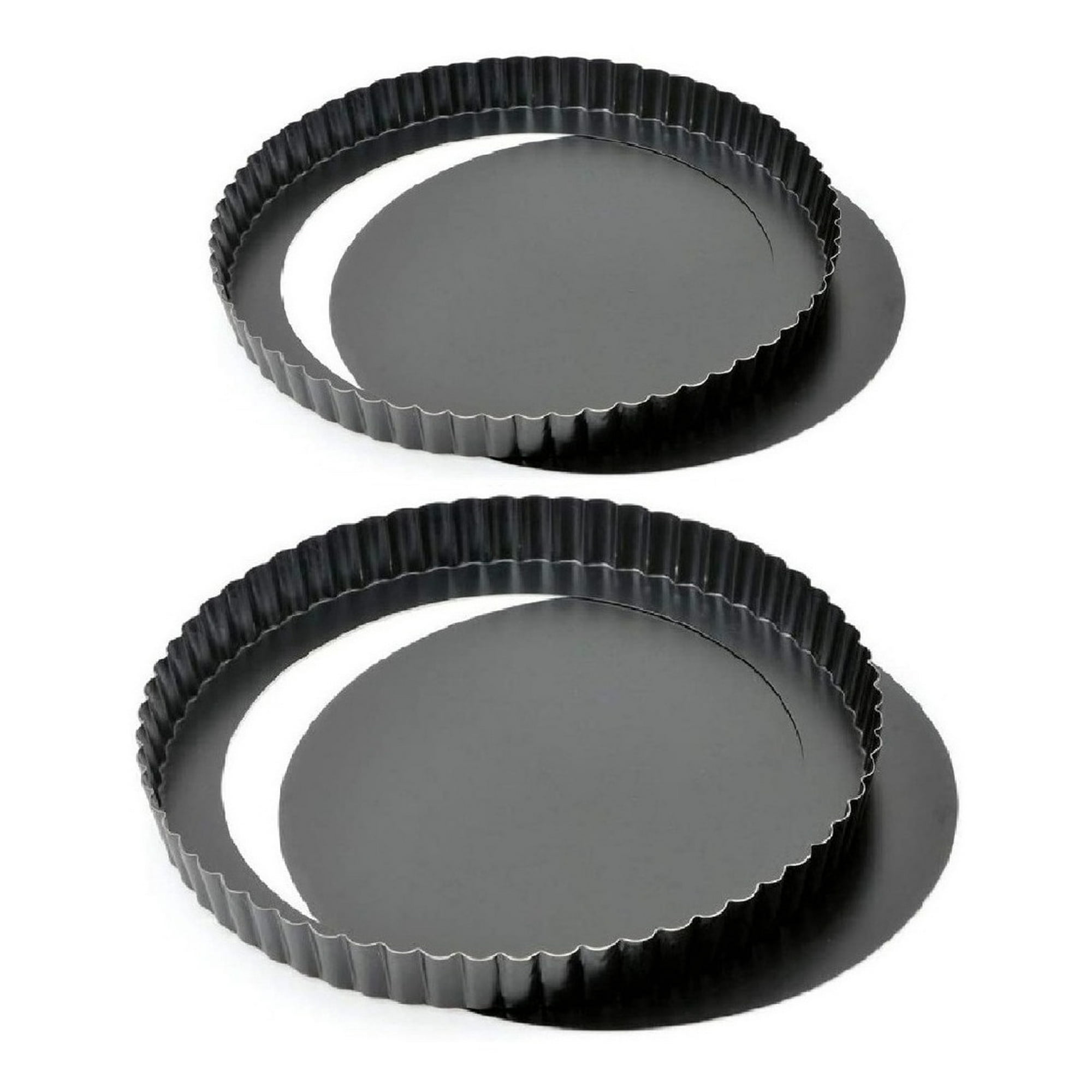 Genérico - Pack 2 Moldes Desmontables Molde Desmontable Tarta 30cm 32cm