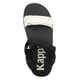 thumbnail image 4 of Sandalias Mujer Kappa Authentic Cloty 1 Negro, 4 of 8