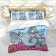 thumbnail image 5 of ¡Horton Escucha a Quién! Conjunto de sábanas temático, trío de piezas, cómodo y amigable con la piel, diseño único, regalo de decoración para el hogar para familiares, amigos y fans,135cm *200cm, 5 of 6