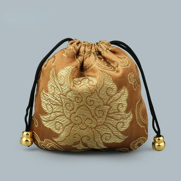 Buddha Bead Bracelet Storage Bag - Chinese Style Jewelry Bags for Secure and Stylish Storage