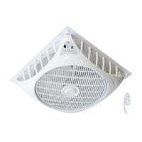 Ventilador De Techo Spt Sf-1691Cb Con Motor Dc, Hoja De 16 Pulgadas, Blanco