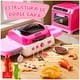 thumbnail image 5 of Juguete Parrilla Juego Bbq Niños Con Luz Sonido Vapor 35Piezas Color Rosa, 5 of 10