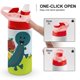 thumbnail image 4 of Scratch GardenBotella de Agua con Tapa Pop Top de Un Toque, Acero Inoxidable, a Prueba de Fugas, para Deportes, Botella Infantil rosa 12 oz, 4 of 6