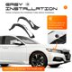thumbnail image 2 of Par de revestimientos de guardabarros ALMULOO para Honda Accord 2016‑2017, 2 of 6