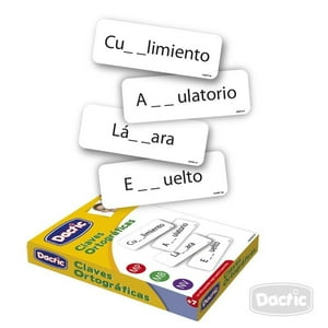 Dactic - Lámina Clave Ortográfica 6X17Cm